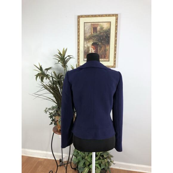 Liz Claiborne Women Jacket 4 Mob Wife 5 Buttons Front Office Siren Mob Wife - Picture 4 of 9